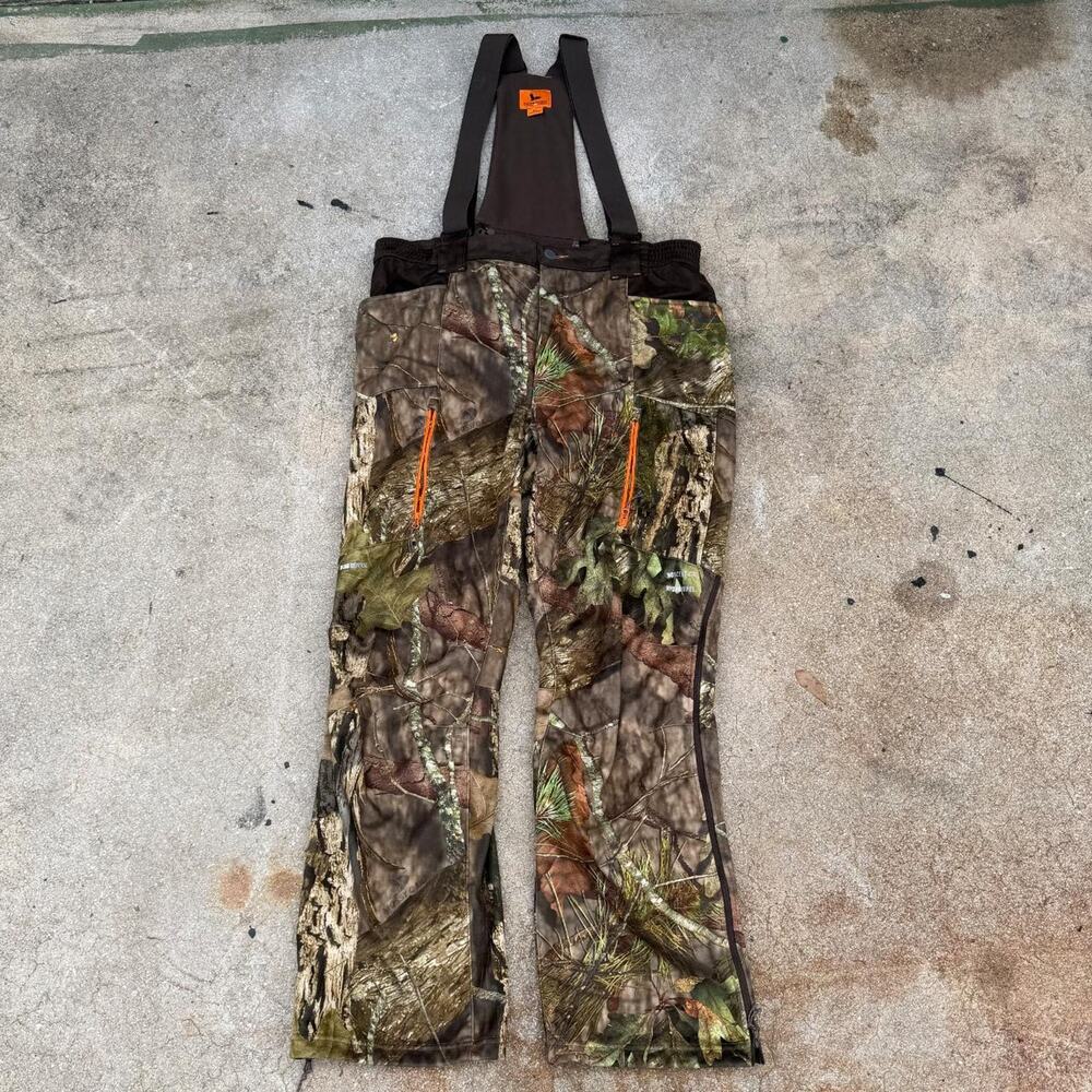 Field & Stream Scent Blocker Realtree Overalls Size L Mens Hunting Utility Work